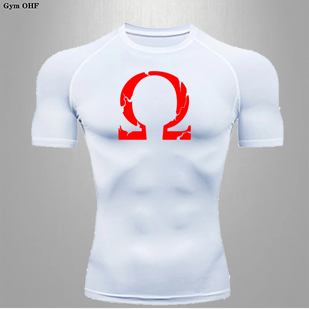 Man Shaping Tight Fitting T shirt Men Sports Lycra Slim Fit Shirt Fitness Gym Running Breathable Comfortable Milk Silk T shirts