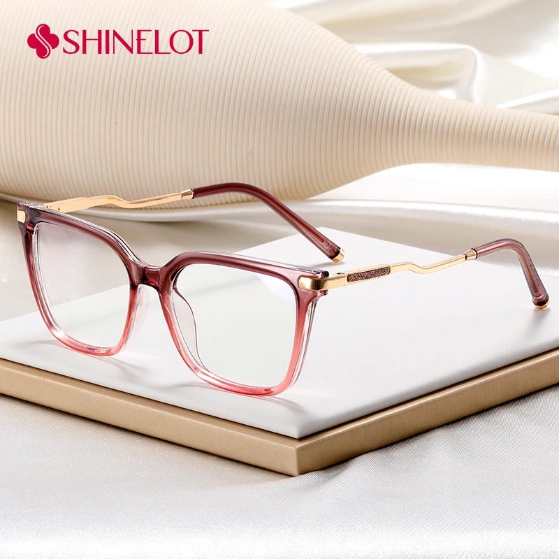 

81536 Retro Cat Eye Eyeglasses Prescription Frame Female Anti-Blue Light Glasses Youth Style Girlfriend Spectacles Eyewear