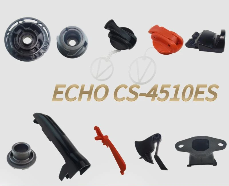 Fuel Oil Cap Trigger Level  Air  Filter Hold Clear Plastic Cover Recoil Rope Wheel Pawl Input Sear For ECHO CS4510ES Chain Saw