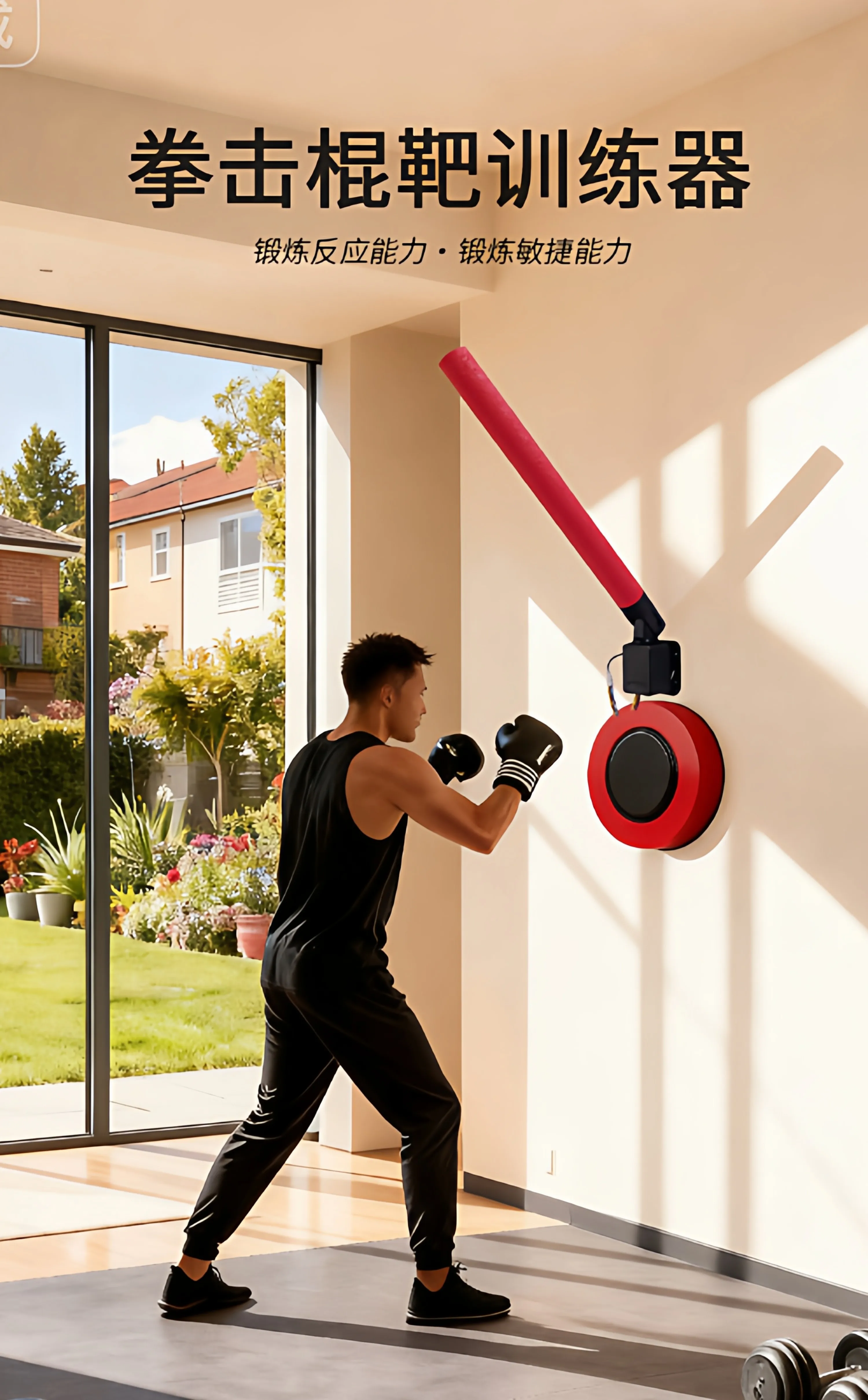 Intelligent Electric Boxing Reaction Target Boxing Machine Fighting Speed Ball Wall Target Sandbag