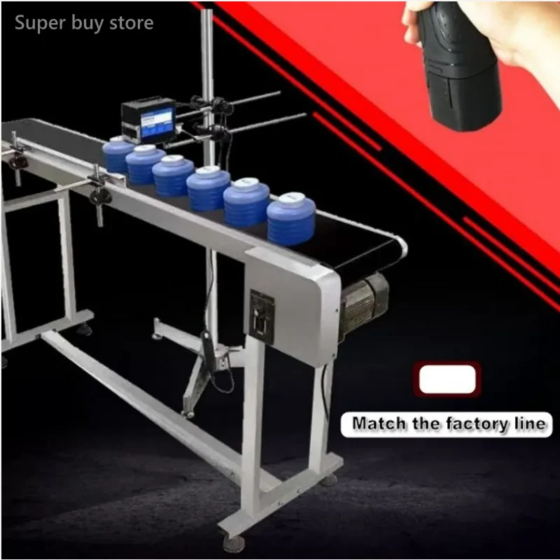 Impresora de inyección de tinta directa con logotipo digital, altura de 12,7 mm para marcar códigos de barras, fecha de producción para todos los materiales, 110 V o 220 V