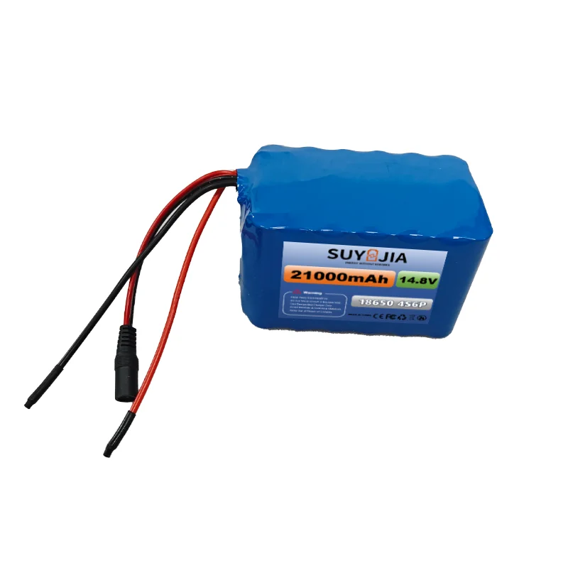 18650 Lithium Ion Battery Pack 4S6P 14.8V 21000mAh Lawnmower Sprayer Battery  BMS for Power Tool Audio Model Aircraft Large Toys