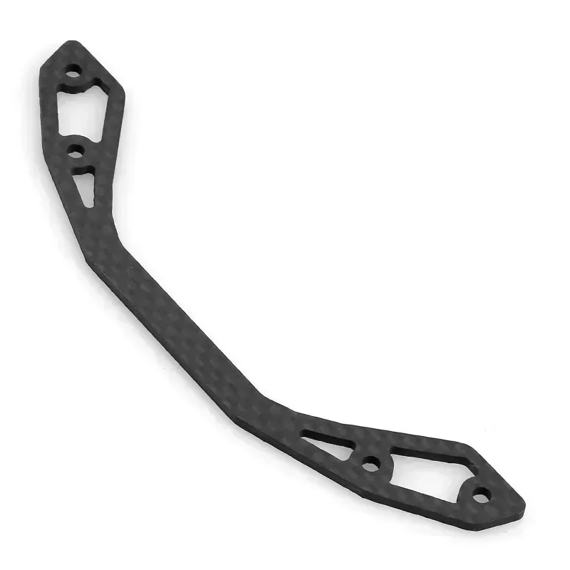 Koolstofvezel bumperbeugel spons drukplaat LY31 voor 1/10 TAMIYA XV01