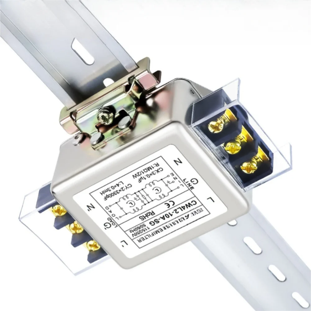 For EMI Filter for AC 220V Single-Phase For Bipolar Power Networks Designed to Minimize Electromagnetic Effects