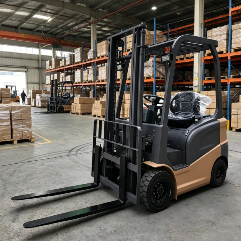 Customized 2T 5000W Electric Forklift | CE Euro5 for Green Warehouses Trucks Price Battery Electric Stacker