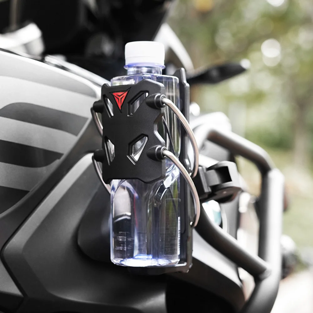 360° Adjustable Handlebar Cup Cage Universal Bike Motorcycle Water Bottle Holder For MTB Road Cycling ADV Motorbike