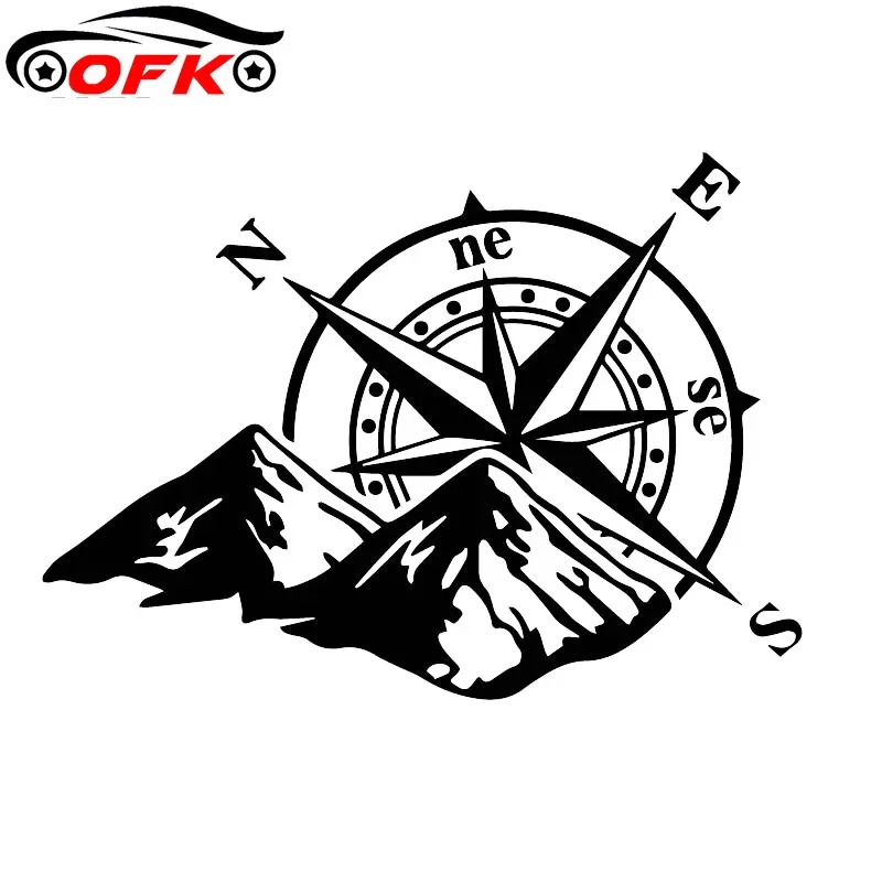 

Fashion Classic Car Jungle Adventure Sticker Decoration Motorcycle Fashion Decal Black/Silver 12CM*16.6CM