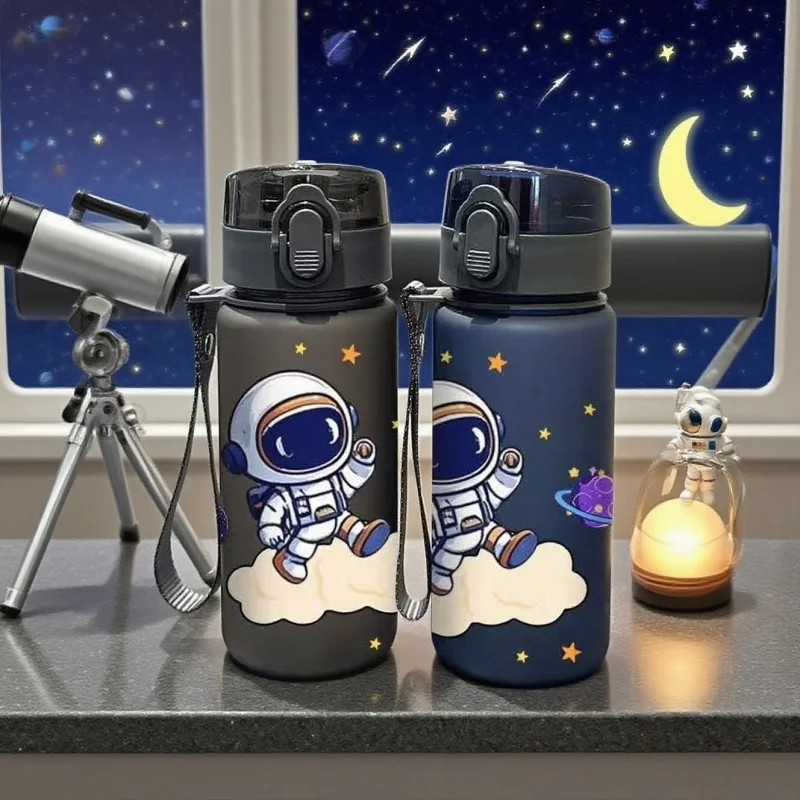 3D Printed Water Cup with Cartoon Astronaut Pattern – Unique & Cool, Vivid Color, Fade-Resistant, Stylish, Durable & Versatile f