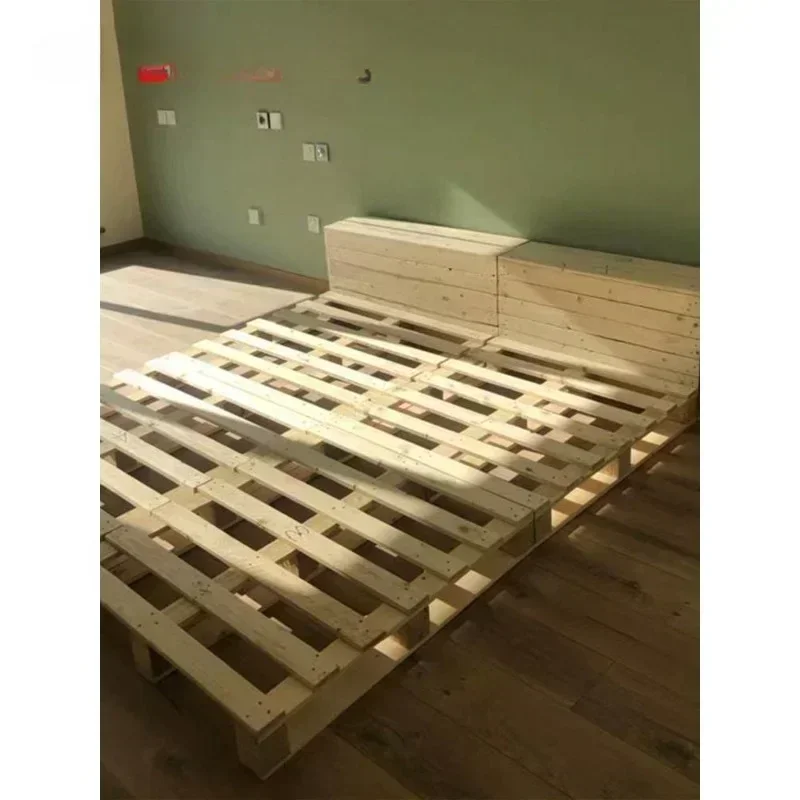 Tablero de tarjetas de cama decorativo barato y fino, estera de suelo a prueba de humedad para acampar, marco de madera para logística, bandeja para montacargas, almacén caliente