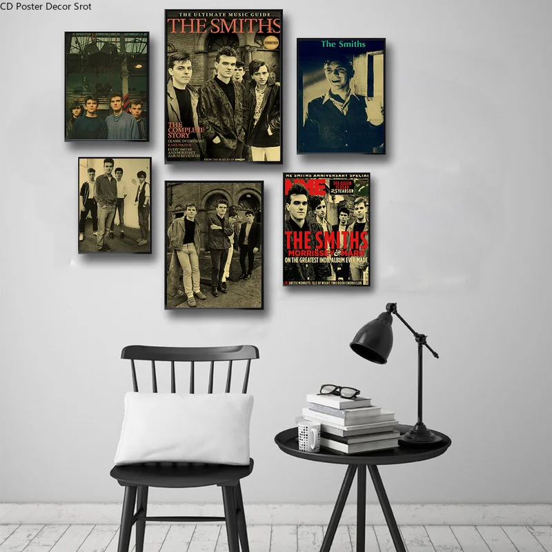 Rock Band The Smiths Retro Pos - Vintage Fashion Wallpaper ulasan dan harga