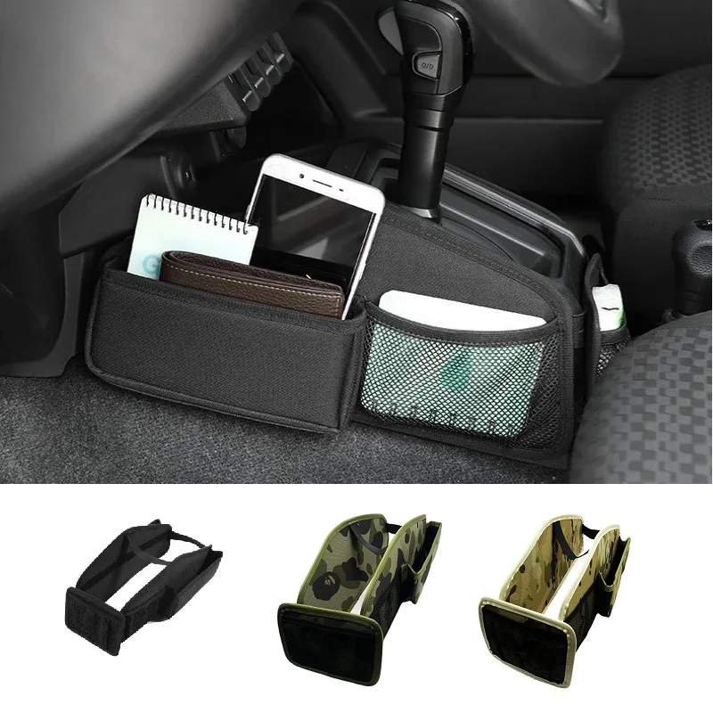 

For Suzuki Jimny JB64 JB74 2019+ Car Gear Shift Storage Bag Organizer Tray Auto Interior Accessories Stowing Tidying