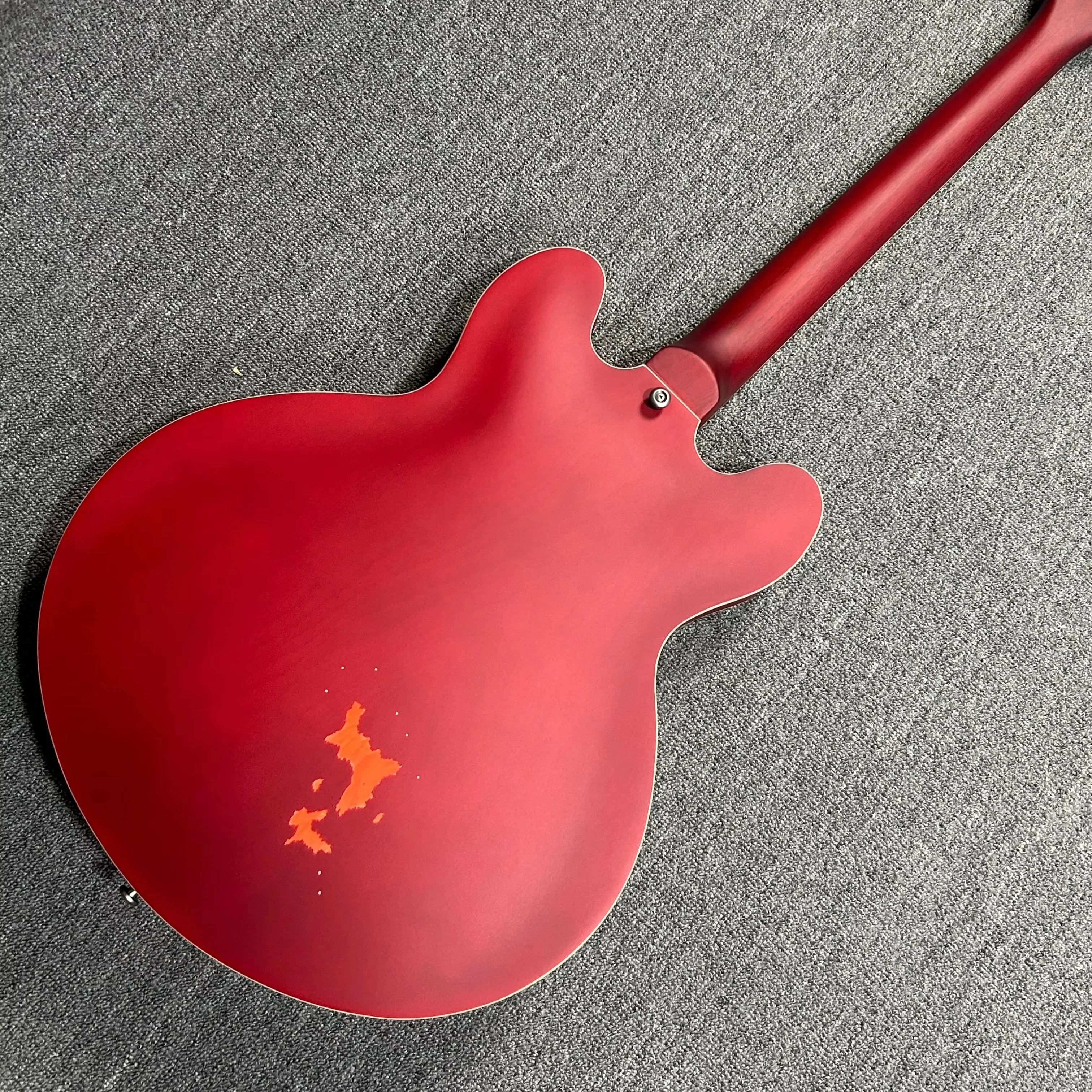 High Sound Quality Red ES 335 Empty Semi-Hollow Guitar Electric Guitar Rosewood Fingerboard Maple Body Free Transportation