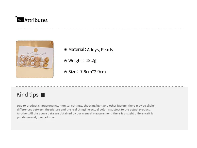 12 pezzi carino rotondo quadrato imitazione perla orecchini piccoli orecchini a bottone francesi semplici in metallo per le donne set di gioielli fantasia quotidiana