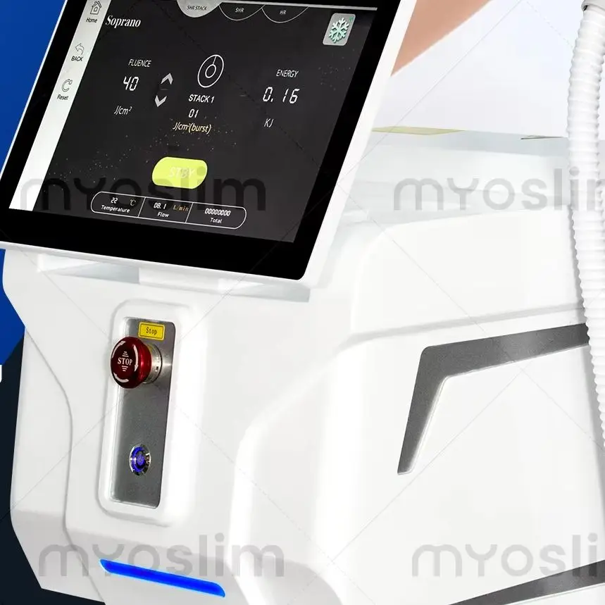 Professional Soprano Diode Laser Hair Removal 6 Waves 755 810 830 940 1064 808nm CE Certificate Alexandrite Device Permanent