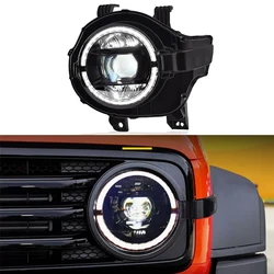 Headlight Assembly Fit for Tank 300 21-22 Modified LED Laser Lens Headlights Running Horse Day Running Lights Flow Turn Signal