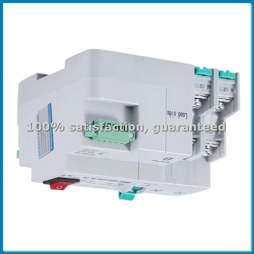 

Dual-Power Automatic Transfer Switch 2P 100A Household 35mm Rail Installation-A79U