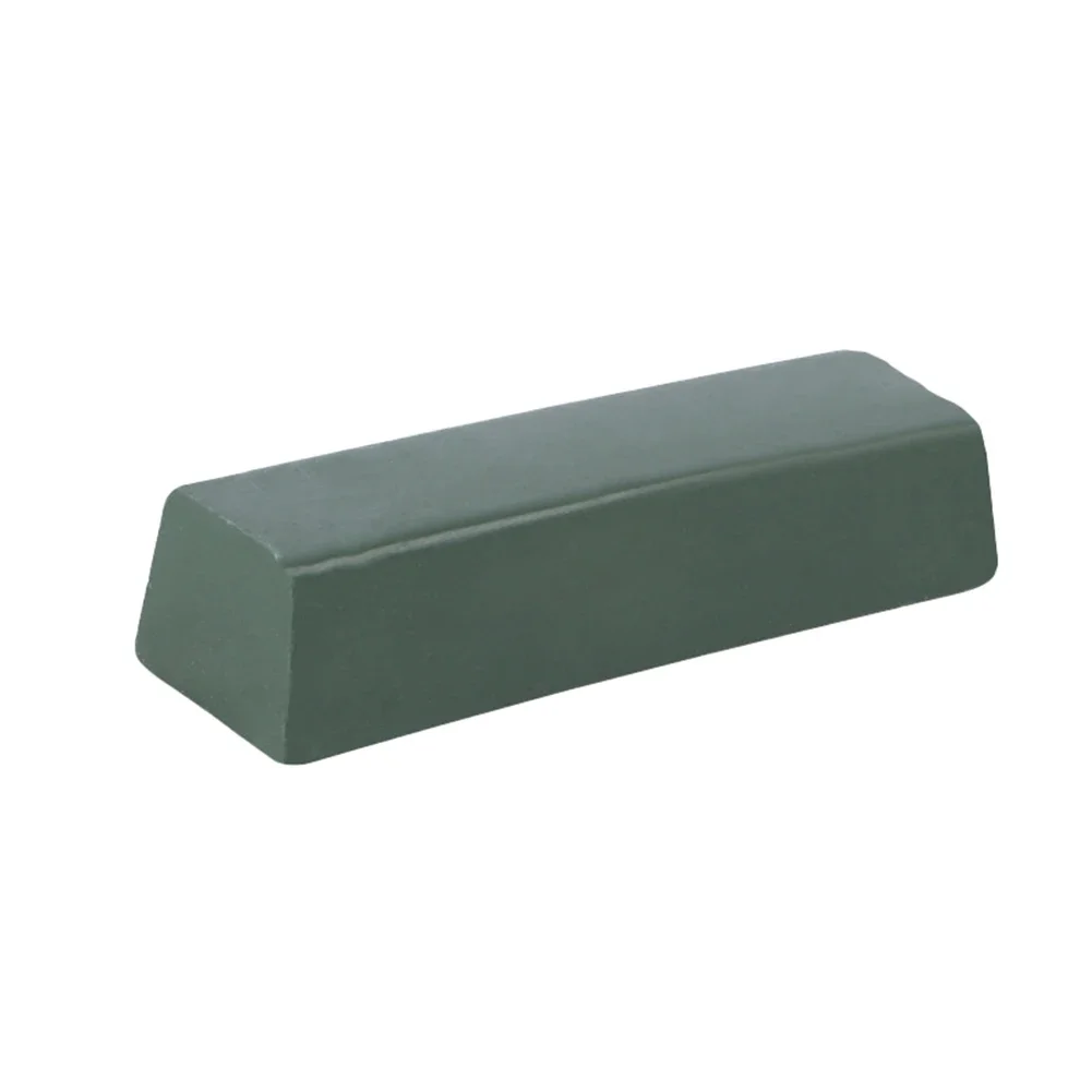 Cera de pulido 112x34x25mm pasta de pulido verde abrasiva para instrumentos de precisión de metales de aluminio y cobre de acero inoxidable