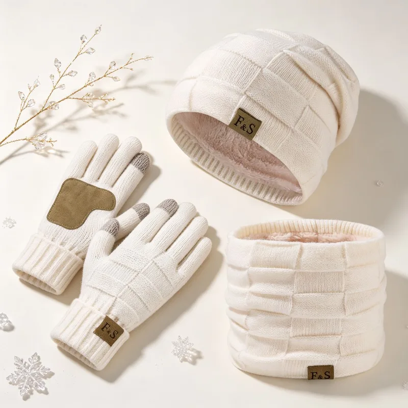 fall-winter-outdoor-warm-knitted-accessory-set-unisex-ear-flap-hat-neck-gaiter-gloves-with-soft-fleece-lining