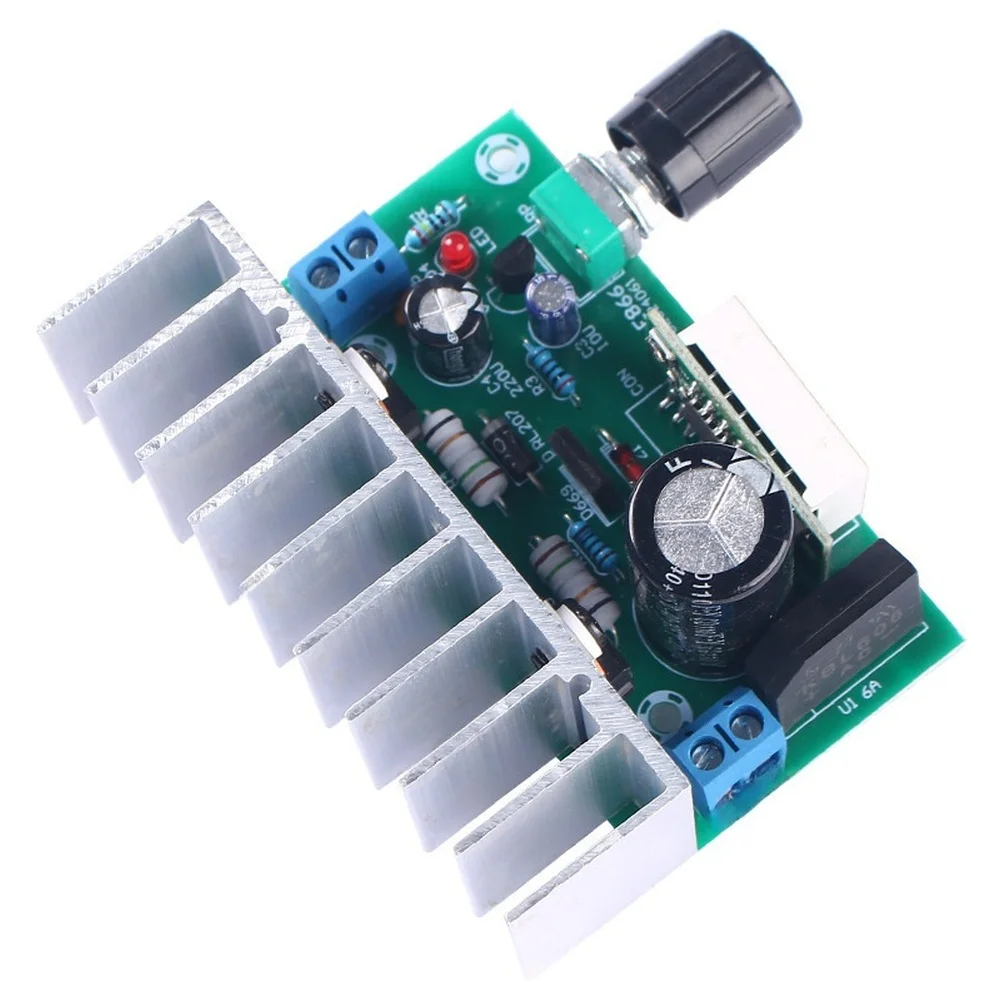 Dual LM317 Parallel Adjustable P'ower Supply 4.5A Digital Display AC DC Input Voltage Regulator Board For DIY Electronics