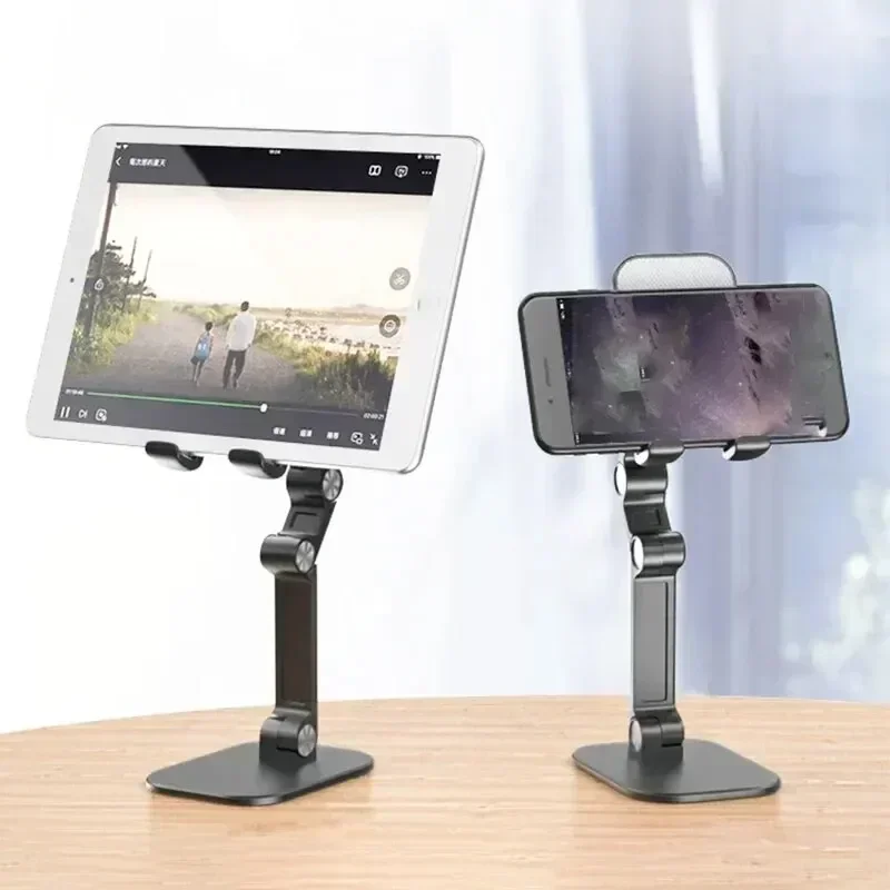 Handy Halter Stehen Faltbare Desktop Tablet Halter Für IPhone IPad Samsung Xiaomi Einstellbare Universal Handy Ständer – Detail 14