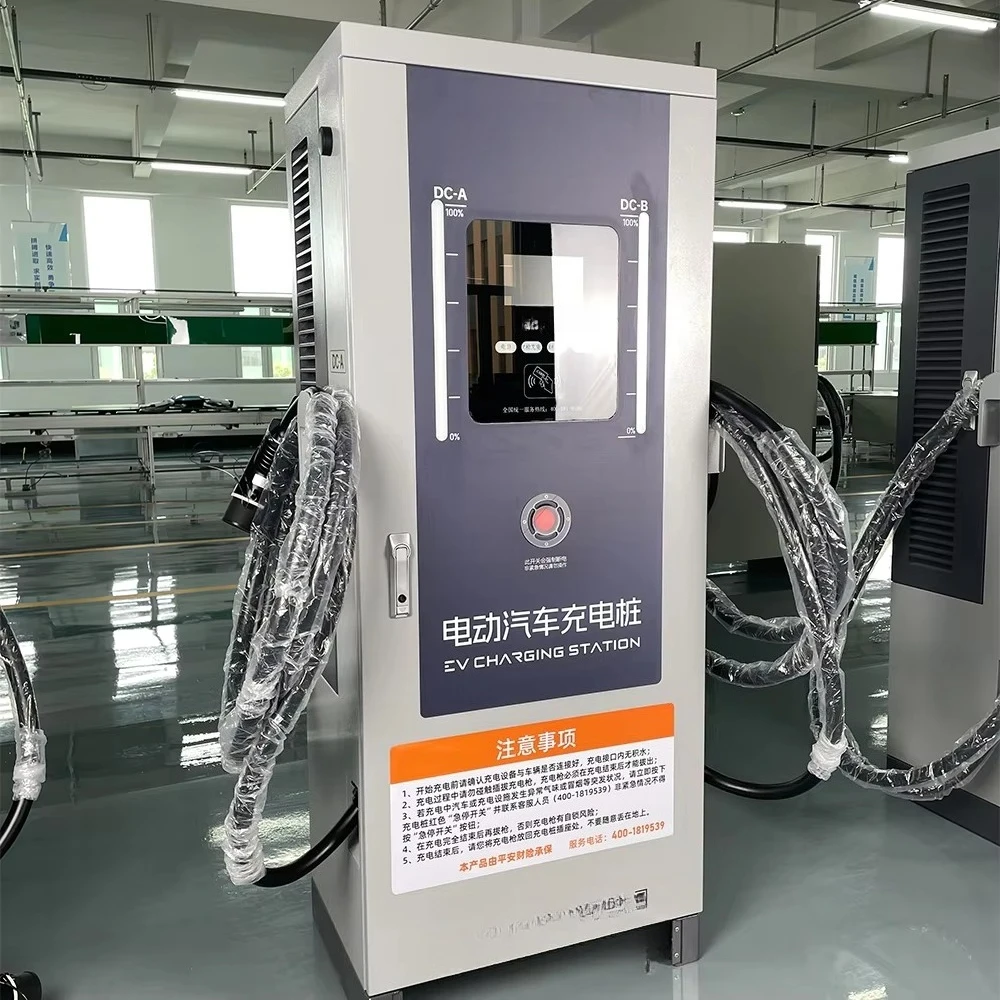 Smart High Power DC Charger 60/120kW  OEM EV Charging Station Public Commercial Charging Point