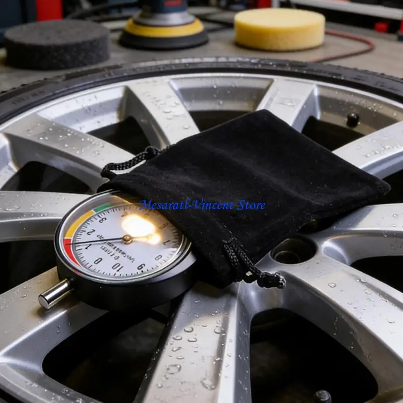 

A70F Off Roading Car Tire Depth Measuring Instrument Zinc Alloy Construction