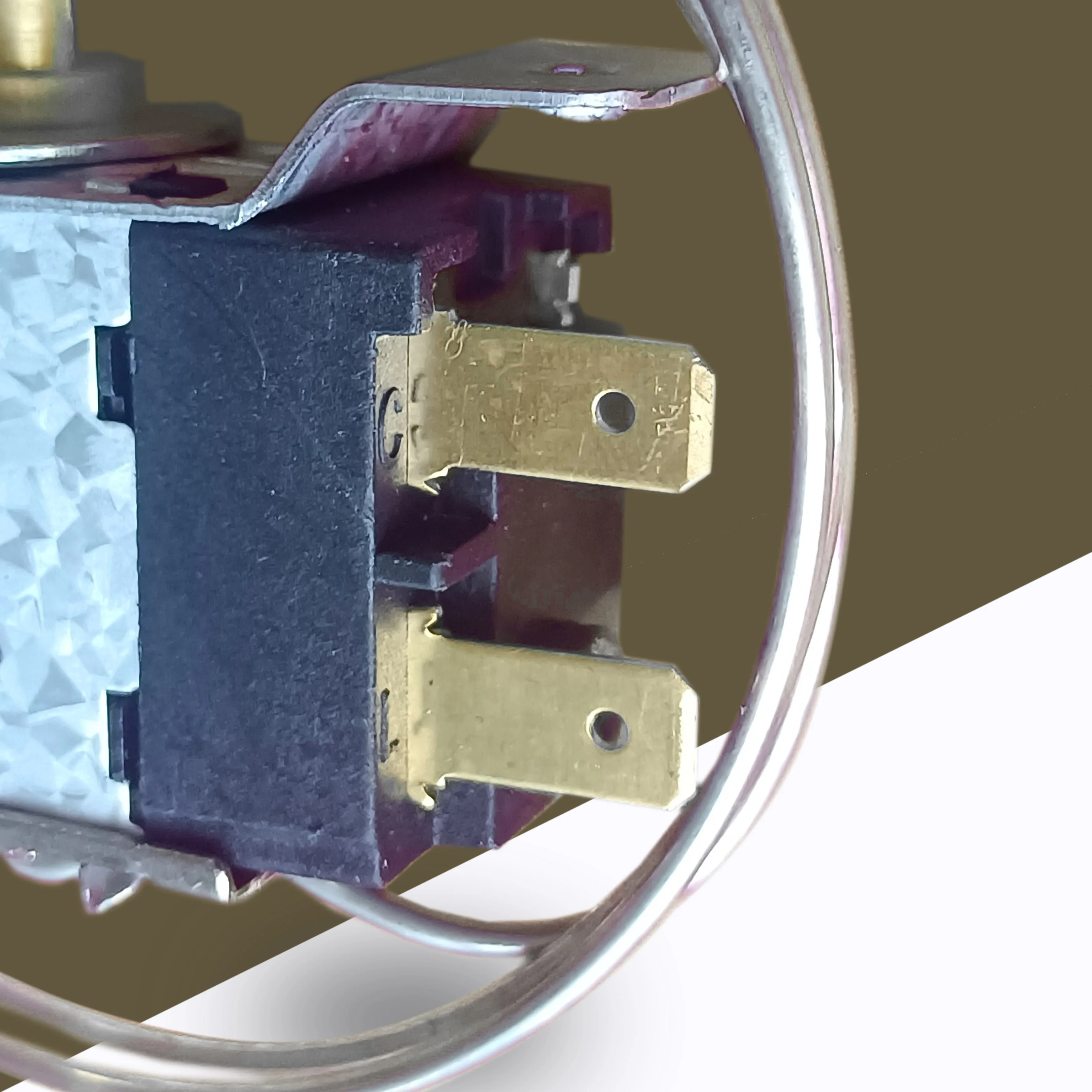 WPF32G 低温二針冷凍庫サーモスタット、冷蔵庫温度コントローラーケーブル長さ 70 センチメートル