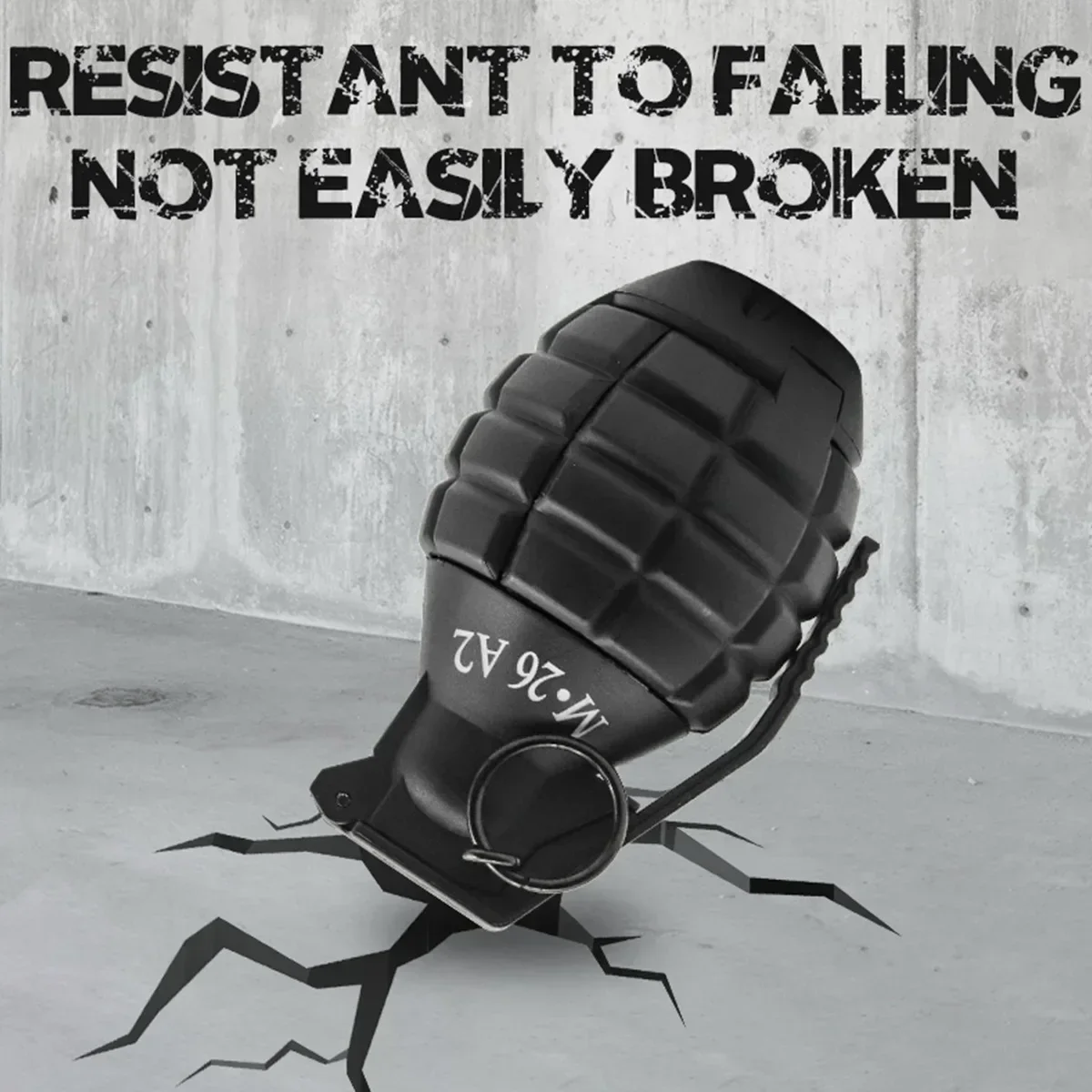 B1/3PCS M26a2 قنبلة يدوية من النايلون نموذج انفجار قنبلة يدوية لعبة ، نموذج قنبلة الادسنس ، مضاد للسقوط ، إعادة الملء ، كرة جل ، قصاصات ، دقيق #1