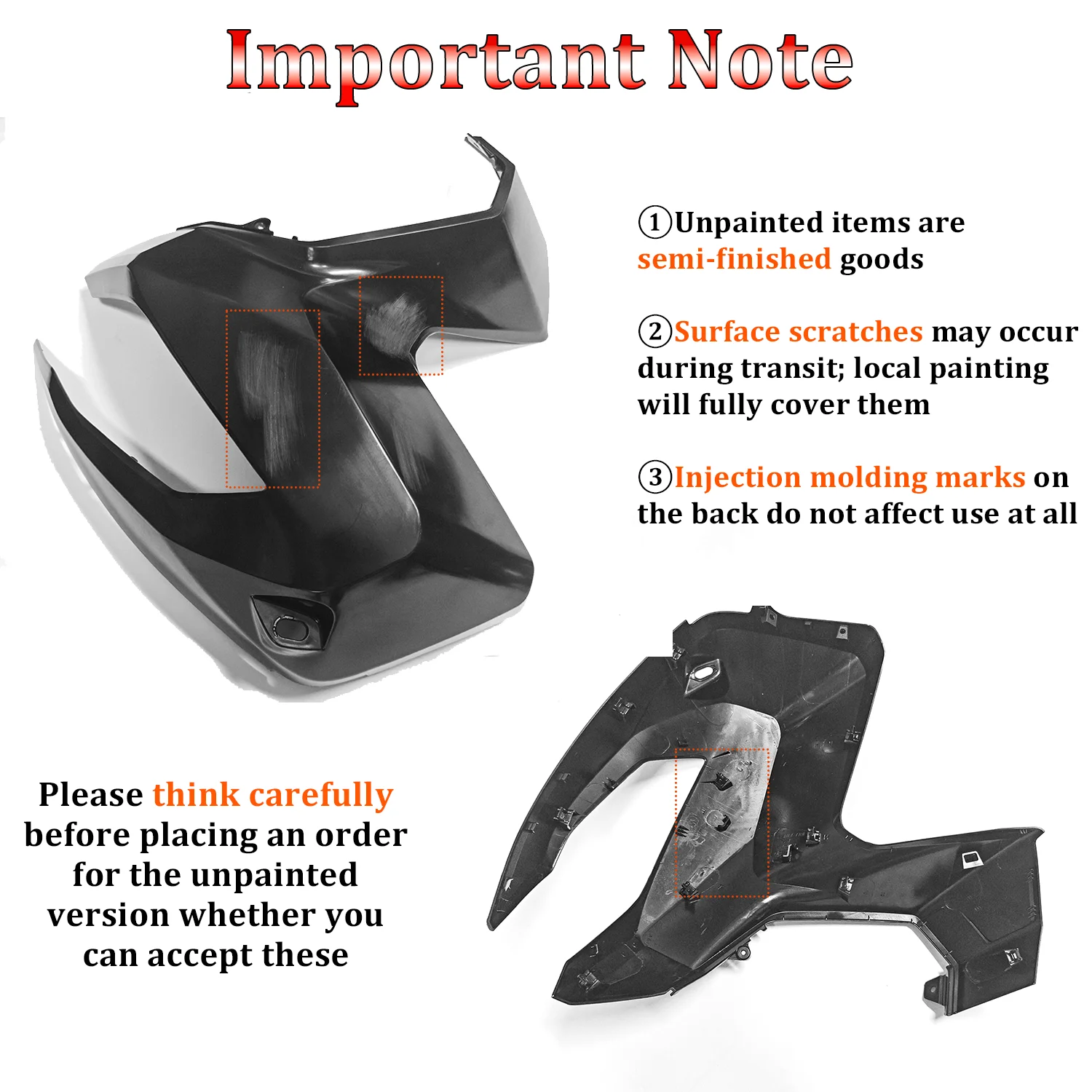 Front Side Cover Fairing For Honda ADV 350 ADV350 Frame Body Panel Guard Motorcycle Accessories Customizable 2022 2023 2024 2025