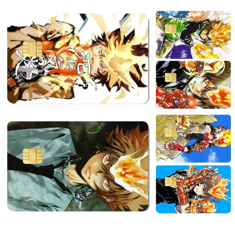 Hitman Reborn Classic 2000s Credit Card HD Stickers Premium matte film effectively prevents fingerprints and daily abrasion.