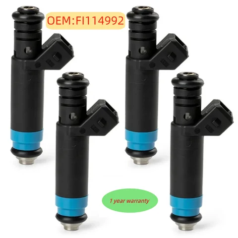 4PCS Nozzle Fuel Injector FI114992 EV1 For -Siemens Deka 80LB 850cc -TOYOTA -Audi V8 LT1 LS1 LS6 Deka 110324 GM Etc F127B00418