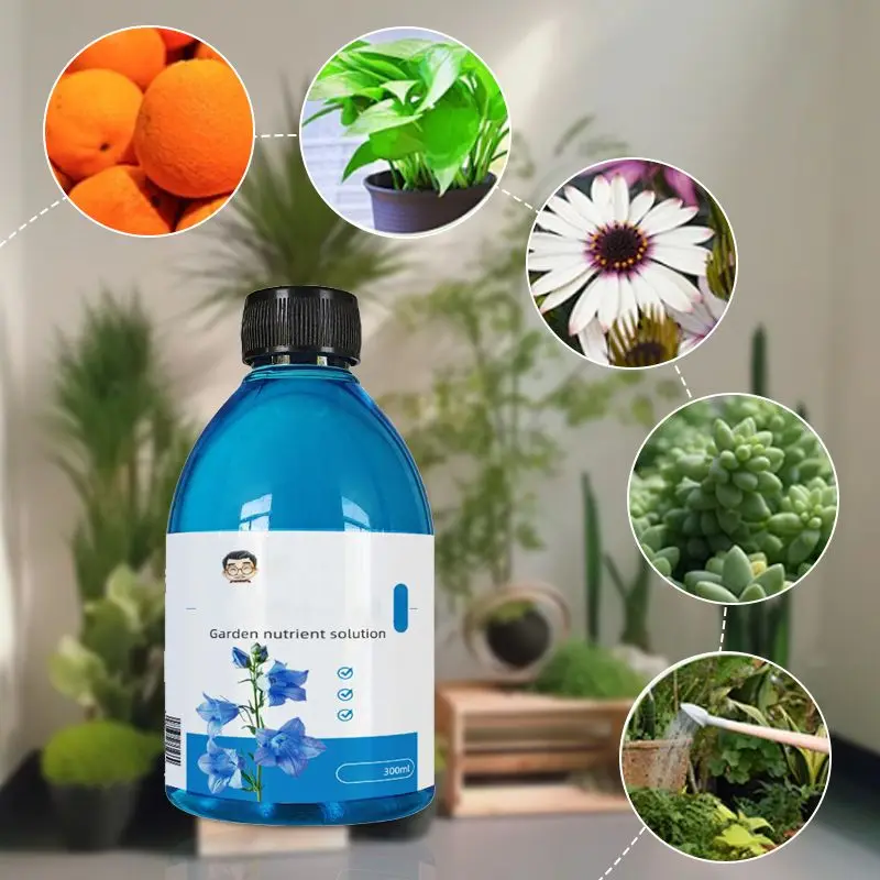 Plant Growth Enhancer Supplement Hydroponic Concentrated Nutrients Solution For Vegetative Promotes Rooting Grow Plants Dropship