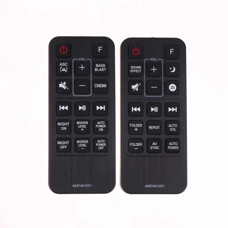 Control remoto para barra de sonido Compatible con SJ3 SJ4 SK4D SL3D SH3K LAS454 LAS465B LAS454B LAS475B SK3D AKB74815321 AKB74815371