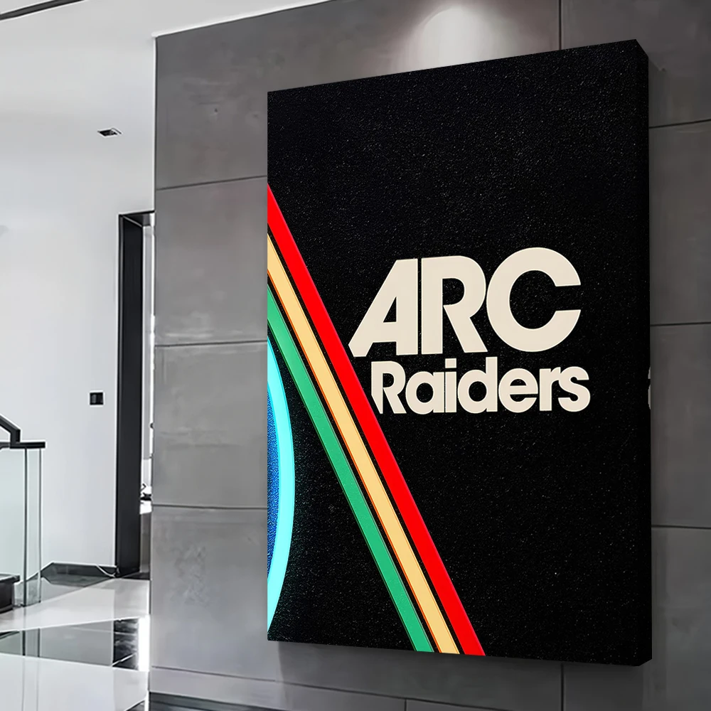 ARC Raiders Cover Printed Poster Customizable Pictures Wall Art Canvas Painting for Aesthetic Room Decor Vintage Decorations
