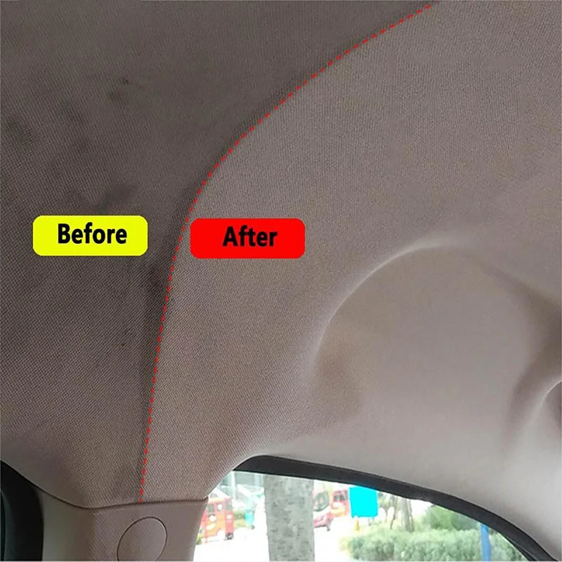 Car Interior Cleaning Plastic Polishing Liquid Leather Detergent Automotive Seat Cleaner Water-free Foam Cleaner Car Wash 13