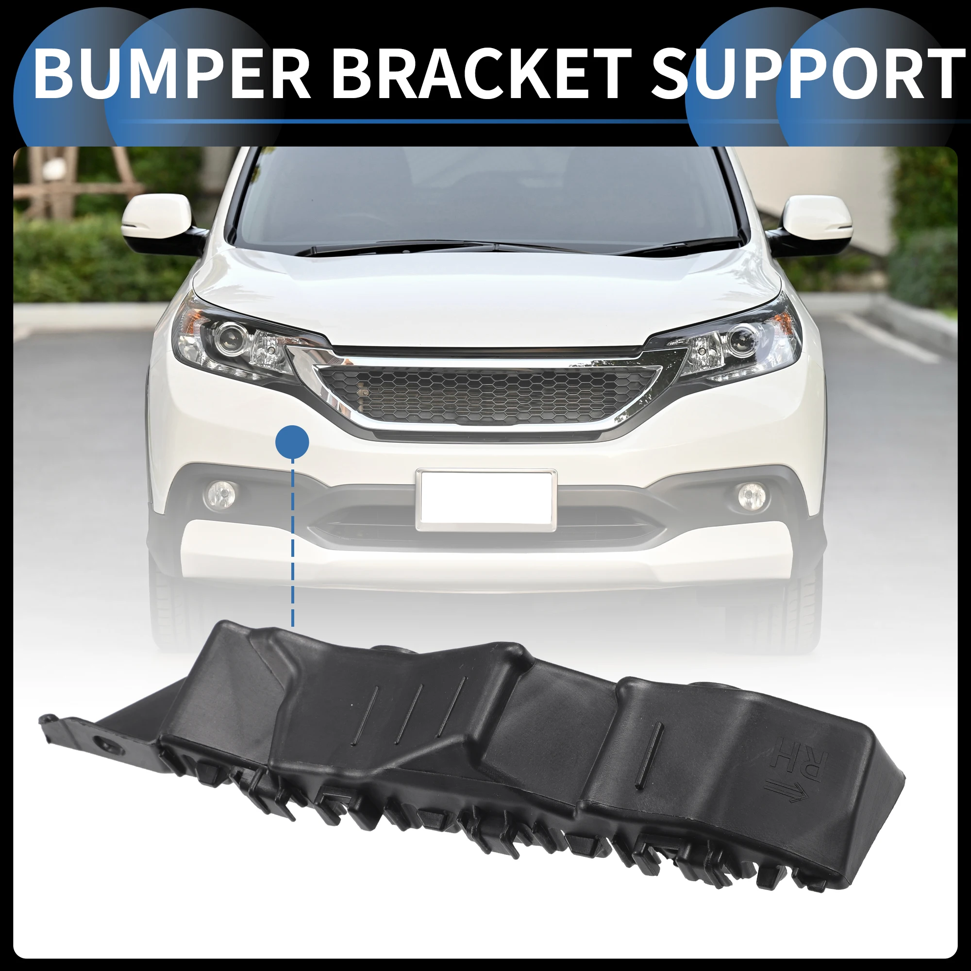 UXCELL 1 قطعة المصد الأمامي الأيمن التجنيب قوس رقم 86552AA000 لشركة هيونداي إلنترا 21-23