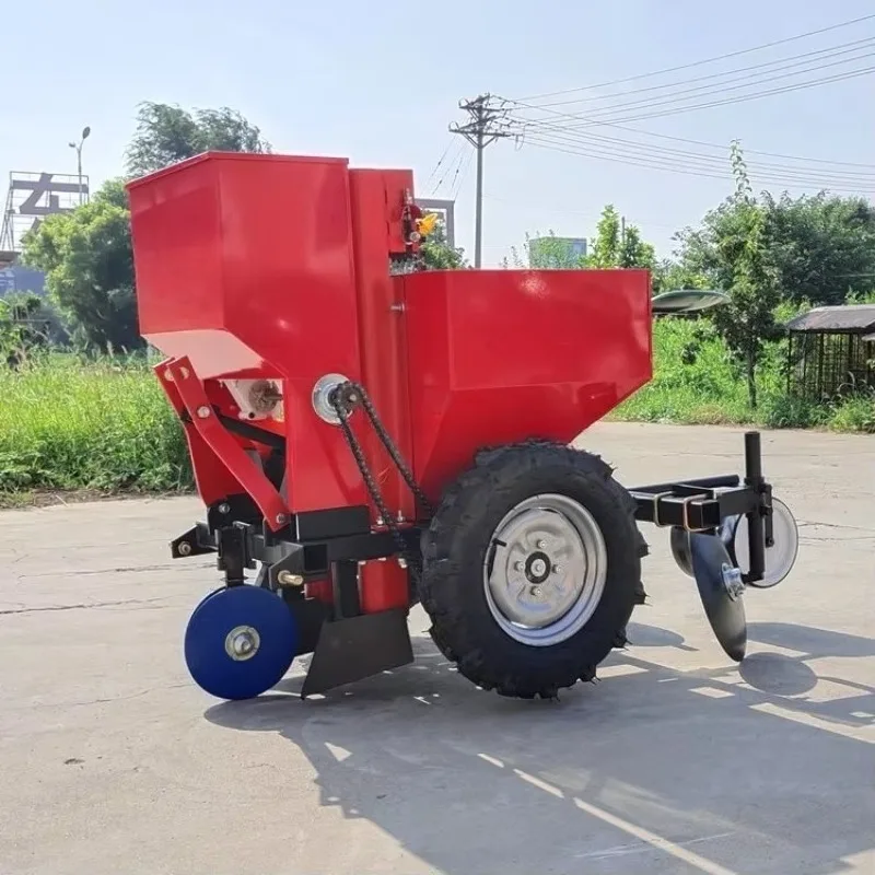 Semoir de pommes de terre pour machines agricoles, performance de plantation stable, grande adaptabilité, durable pour différentes conditions de terres agricoles.