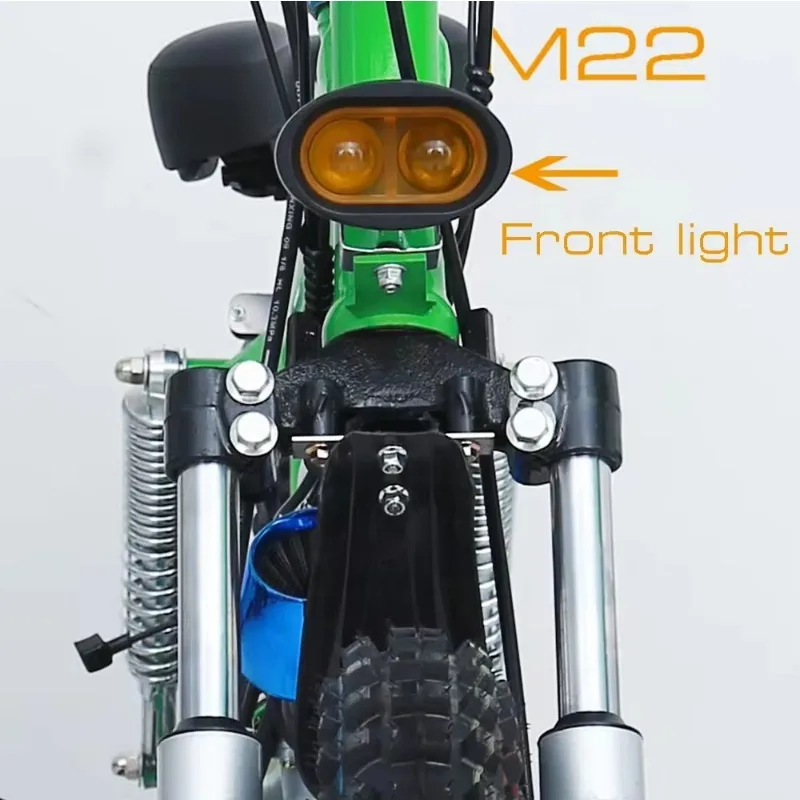 Gas Motorized Bicycle off road motor cross bike with 50cc 110cc engine 22 inch wheel for adults