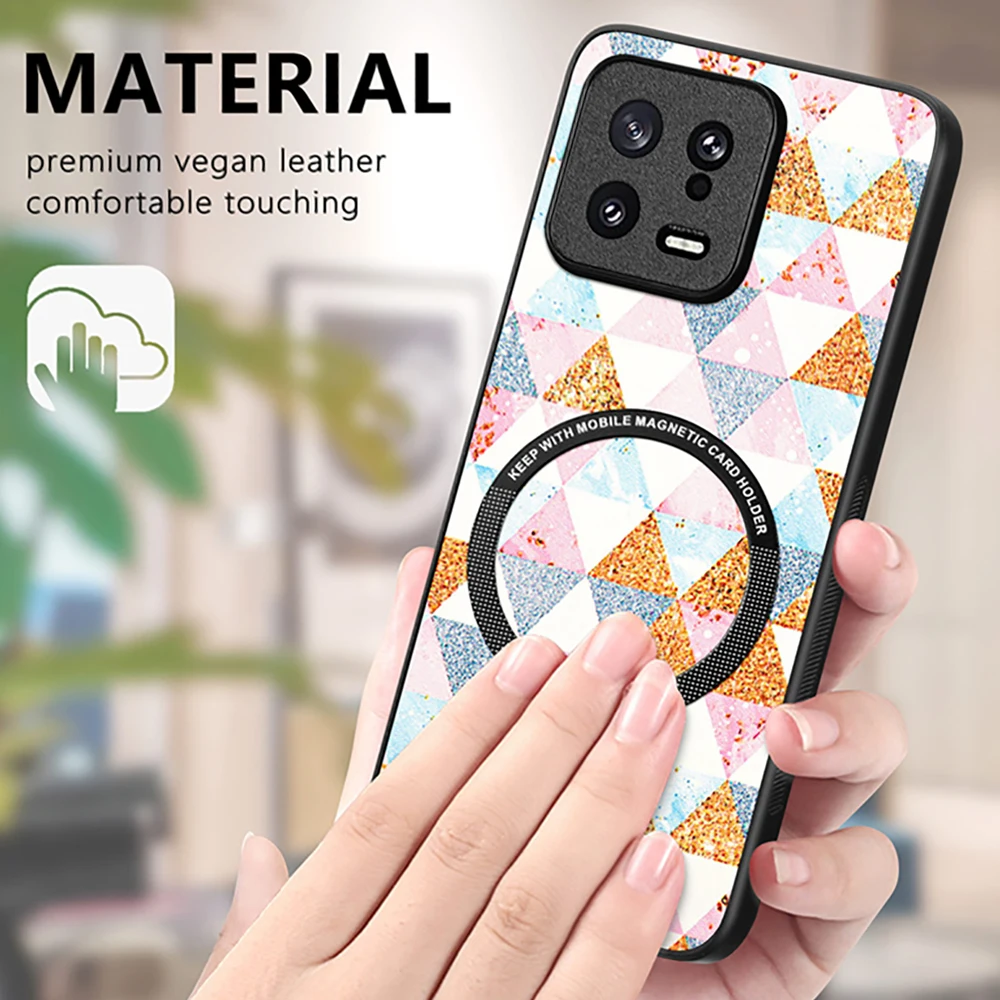 

Magsafe Case Luxury Camera 360 Protect Etui For Xiaomi Redmi Note 11 Pro Plus 11T 11S 11E 10S 10T Case Note10 Pro Max Back Cover