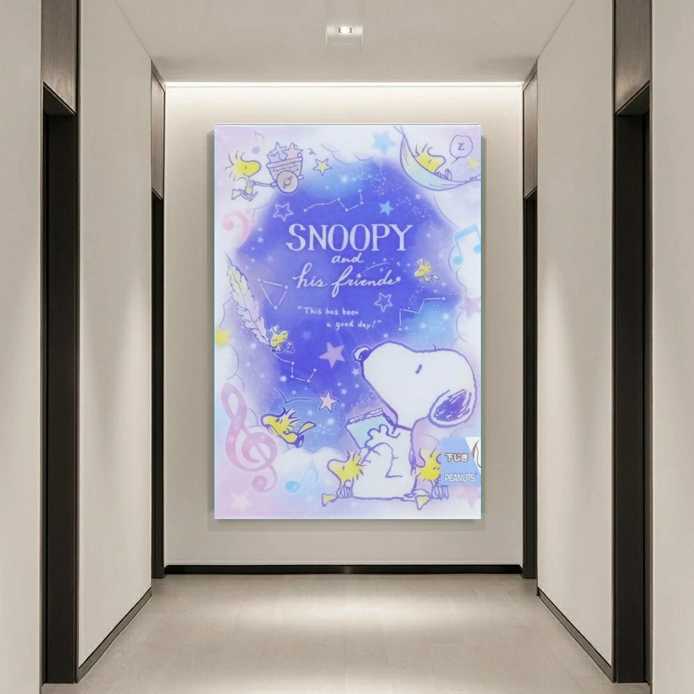 سنوبي كوميك لطيف كلاسيكي الماس اللوحة المطبوعة الحرف عبر غرزة 5D DIY بها بنفسك الفن فسيفساء جدار ديكور الحرفية جديد 2024 هدية ديام