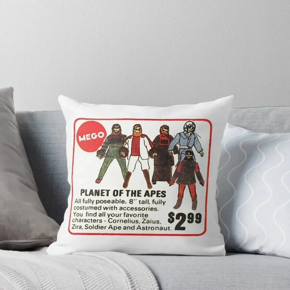 

Mego Planet of the Apes Action Figures Throw Pillow christmas decorations 2025 Christmas Cushion For Home pillow