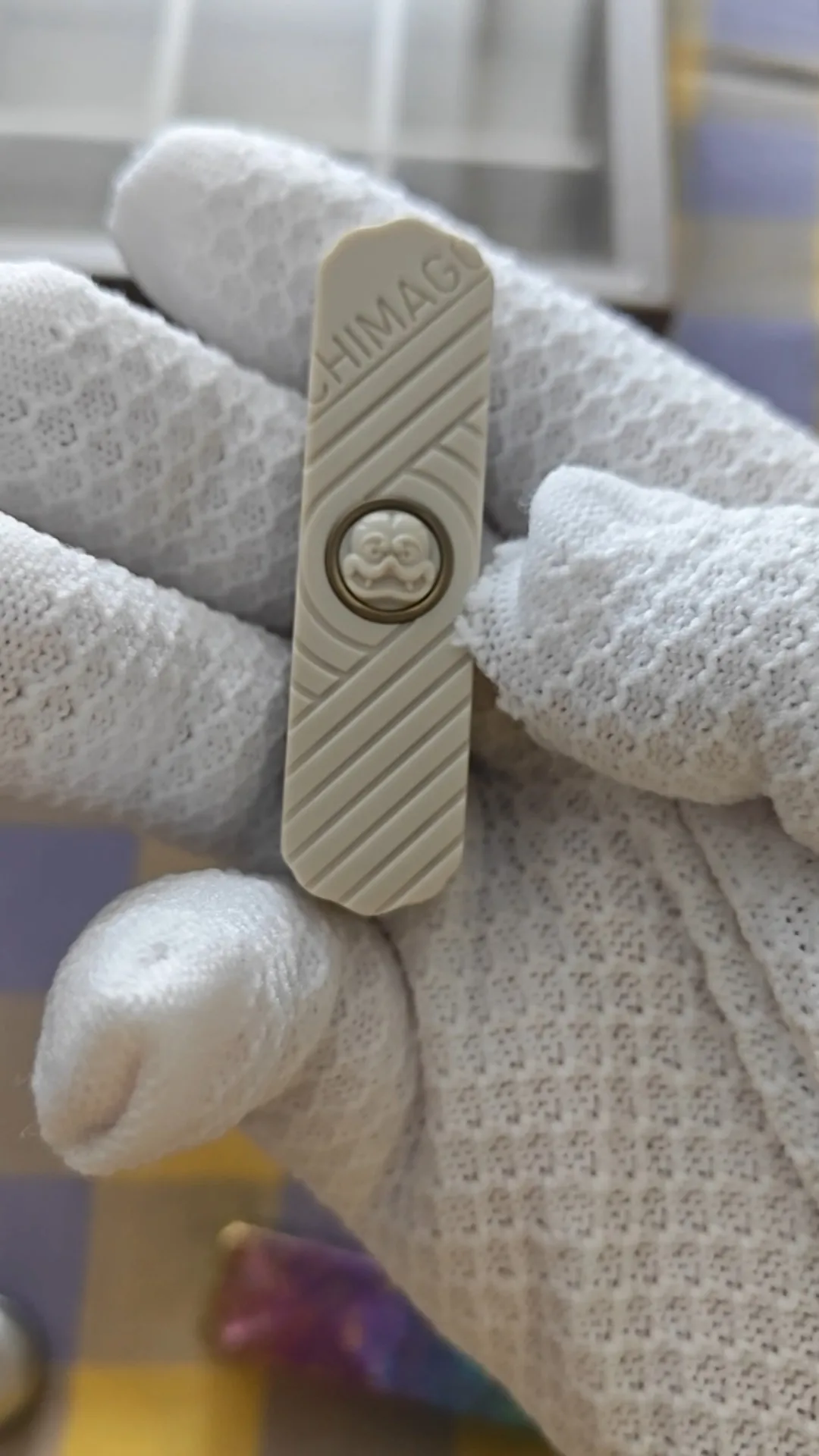 Used Edc Chima Demon Hada EDC Push Card, Peek Version, JH. C + Design