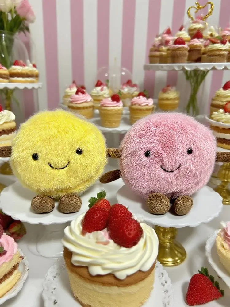 11-15 سنتيمتر أفخم معكرون نخب عنبية اللعب Kawaii اللون الغذاء محشوة أفخم ألعاب كرتونية للبنين بنات هدايا عيد الميلاد #2