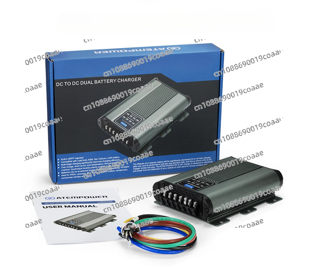 ATEM POWER 25A 12V RV veículo off-road bateria de backup do proprietário DCDC carregamento duplo