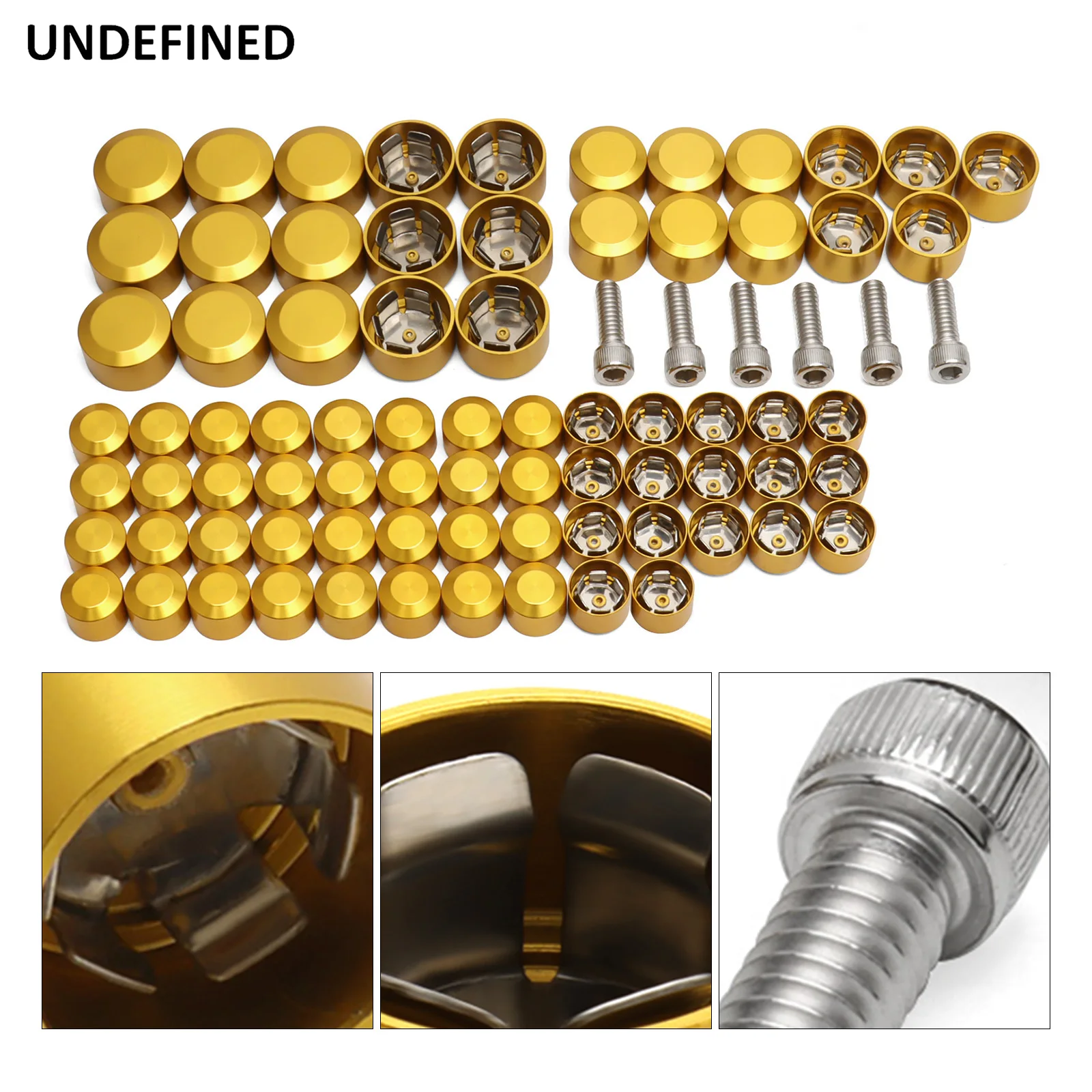 

Комплект накладок на болты для мотоциклов Harley Electra Glide, Road Glide, Street Glide, Road King, FLT, FLH 2007-2016