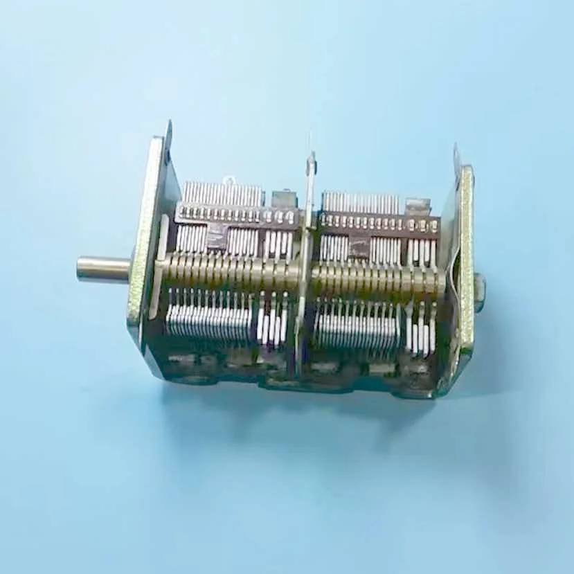 New CB-2-365 Air Medium Dual Variable Capacitor Radio Electronic Specific DIY