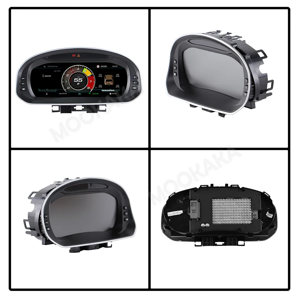 10.25 Inch Digital Cluster For VW Jetta 2013-2019 LCD Dashboard Virtual Cockpit Car Instrument Multifunctional Speedmeter Screen