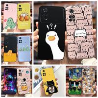 For Xiaomi Poco M4 Pro 4G Case New Fashion Cartoon Cover Soft Silicone Phone Case For Xiaomi Poco M4 Pro PocoM4 5G Fundas Bumper