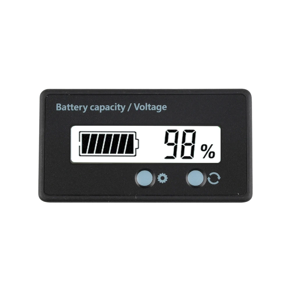 6-73V lead-acid lithium battery universal power display meter GY-6S Battery Level Indicator lead-acid battery Capacity Tester