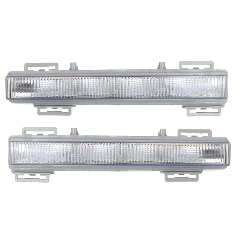 1 Pair Front Daytime Running Light for W166 ML350 ML400 ML500 2012-2015 2049065401 2049065501 Replacement DRL Fog Lamp 40GF